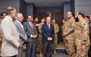 Pm Shehbaz Visits Ghq Vows Zero Tolerance Against Cross Border Threats 
