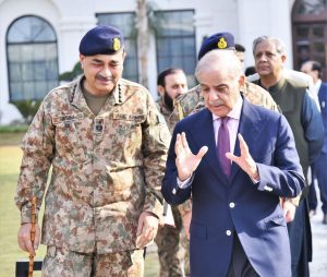 Pm Shehbaz Visits Ghq Vows Zero Tolerance Against Cross Border Threats 