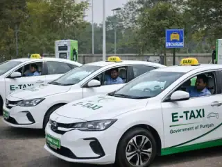 Punjab Goes Electric As 1100 E Taxis Hit The Roads Under New Scheme