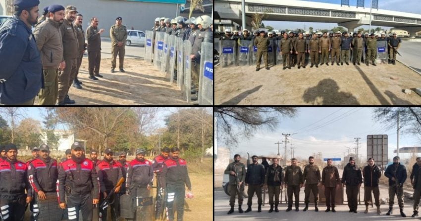 Red Zone Sealed As Pti Members Blocked From Entering Parliament Ahead Of Protest 