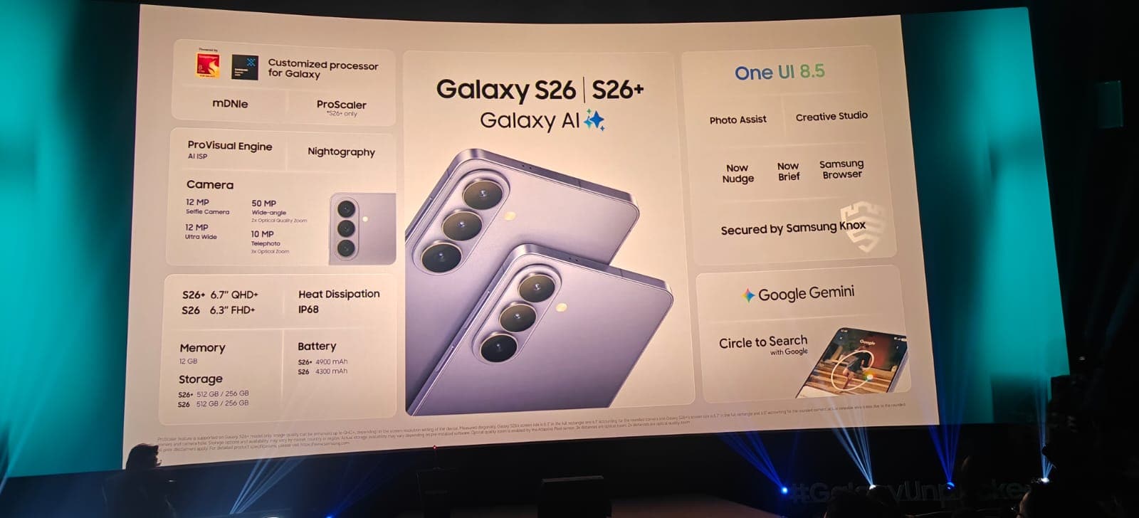 Samsung Pakistan Unveils Galaxy S26 At Unpacked Watch Party Featuring Worlds First Privacy Display