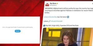 Sky News Deletes Afghan Air Force Claim After Being Ridiculed Online