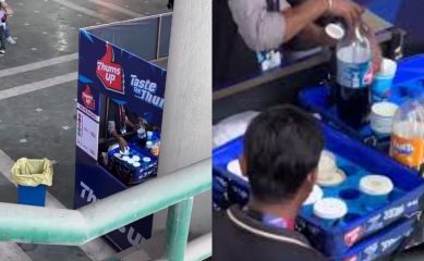 Viral Video Shows Leftover Drinks Reused At Indian Cricket Stadium During T20 World Cup