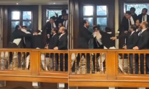 Assault On Female Lawyer At Lahore High Court Captured On Camera Video Goes Viral
