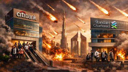Citigroup Standard Chartered Pull Staff From Dubai Offices Amid Iran Attacks