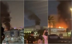 Drone Blast Rocks Area Next To Us Consulate In Dubai As Irans Strikes Intensify In Gulf