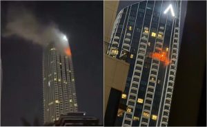 Drone Hits Dubai Creek Harbour Building Amid Regional Attacks