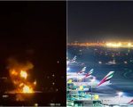 Dubai Airport In Flames As Iran Drone Attack Causes Huge Fire