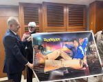 Dubai Businessman Gifts Signed Deewaar Artwork To Amitabh Bachchan