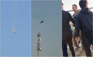 Flames Over Kuwait As Us Fighter Jet F 15 Crashes Amid Tensions With Iran