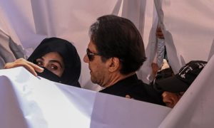 Imran Khan Meets Wife Bushra Bibi At Adiala Jail