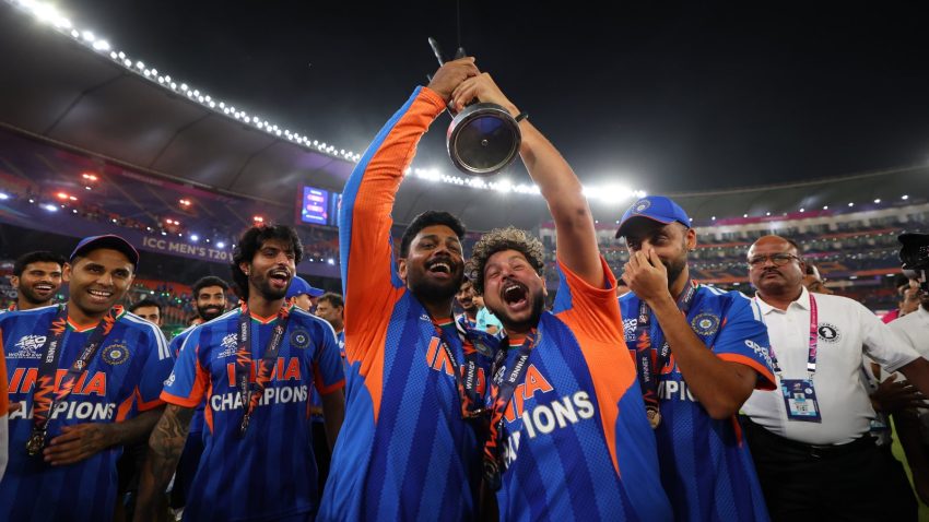 India Clinch Third T20 World Cup Title With Win Over New Zealand