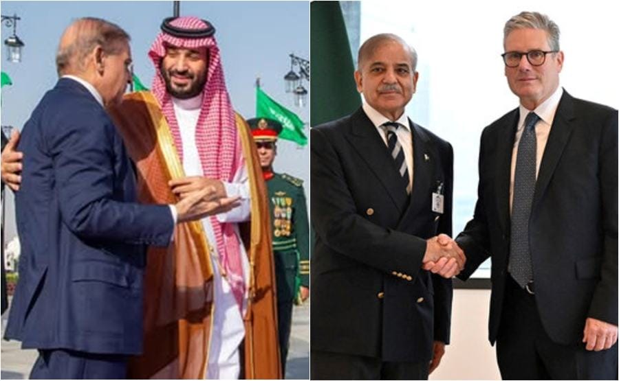 Middle East crisis under review as Saudi Crown Prince speaks with PM Shehbaz and UK PM