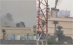 Missile Strikes Rock Us Embassy In Baghdad As Us Bombs Irans Kharg Island