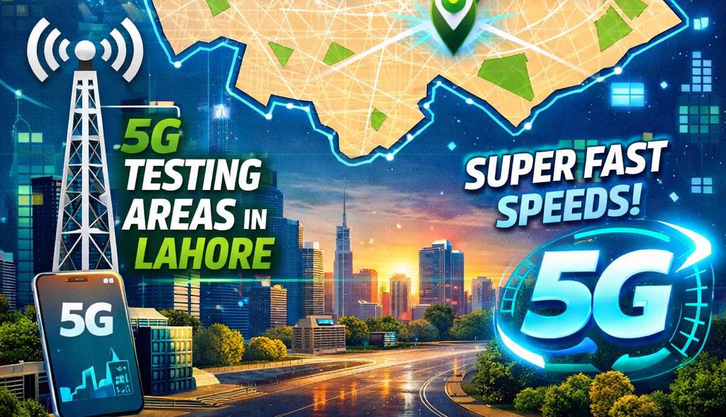 5G Internet in Lahore: Check areas where 5G Testing is Live