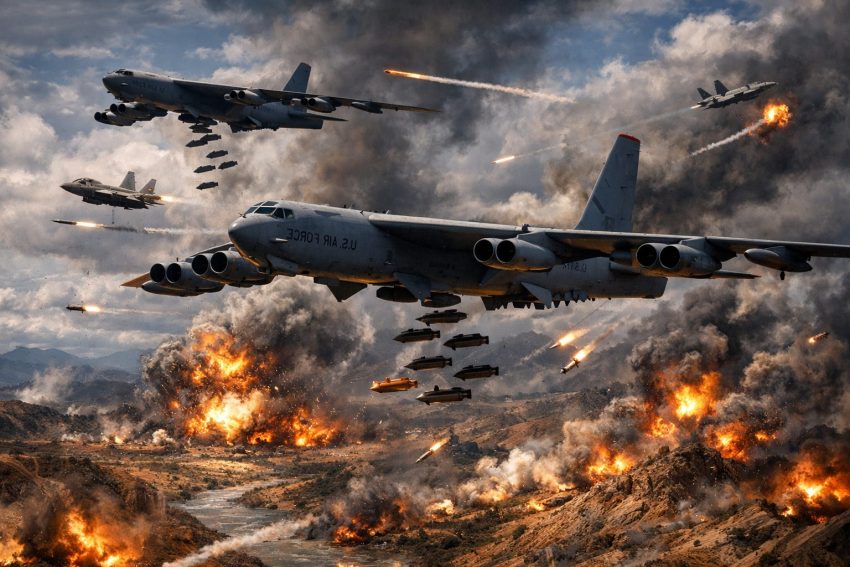 Operation Epic Fury Intensifies As Us Sends B 2 Bombers Jets Against Iran