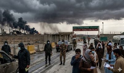 Pakistan Braces For Possible Toxic Fallout As Iran Battered By Black Acid Rain After Oil Depot Bombings