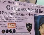 Pakistani Athlete Haram Rehan Breaks Guinness World Record In Knee Strikes