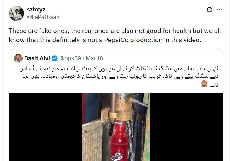 Pakistanis Shocked As Viral Clip Shows Filthy Preparation Of Famous Energy Drink Sting 