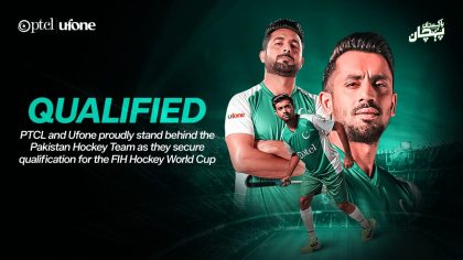Ptcl Ufone Congratulate Pakistan Hockey Team On World Cup Qualification