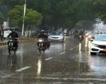 Rain Hailstorm Bring Pleasant Weather To Lahore