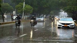 Rain Hailstorm Bring Pleasant Weather To Lahore