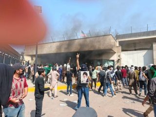 Six Killed In Karachi As Mob Attacks Us Consulate After Killing Of Ayatollah Khamenei