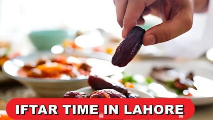Today Iftar Time In Lahore 20th Ramadan 10 March 2026