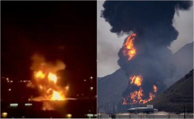 Uaes Shah Gas Field Engulfed In Flames After Another Drone Strike