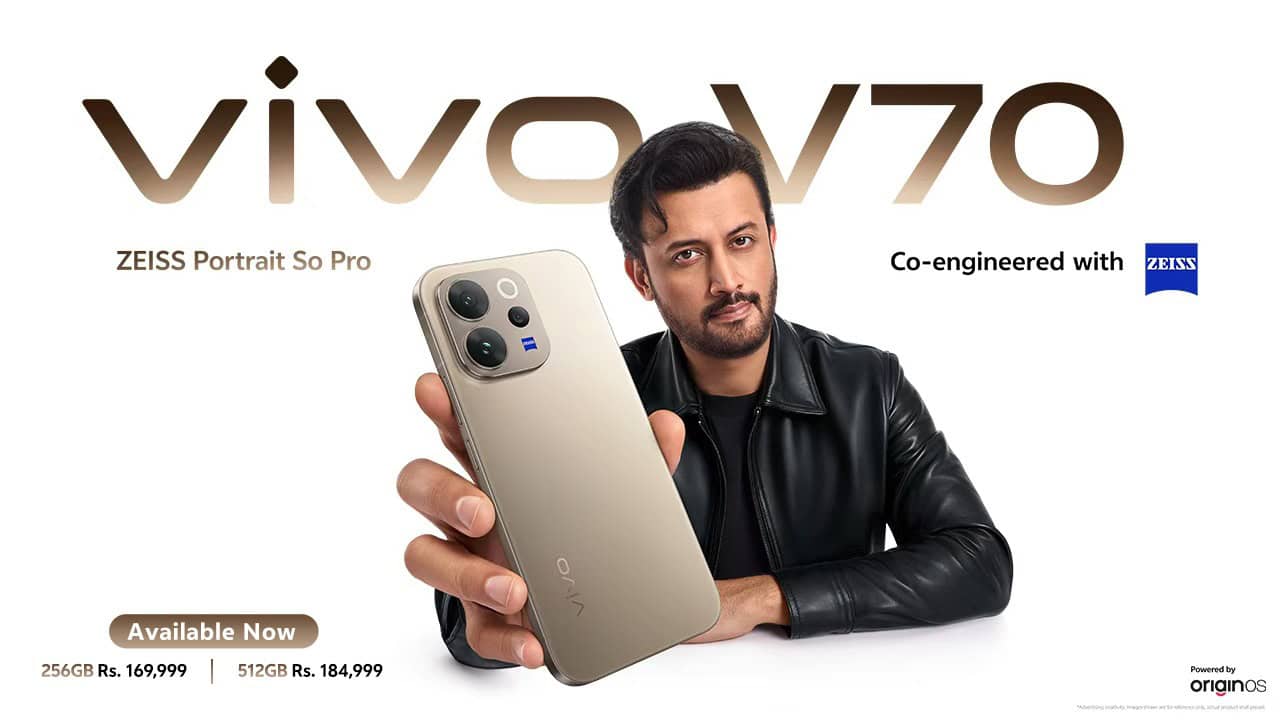 vivo launches V70 5G in Pakistan with 50MP ZEISS telephoto camera