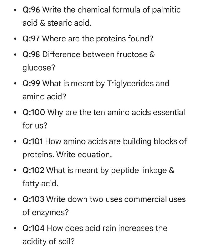 Chemistry Class 10 Guess Paper For Annual Exams 2026 Matric Model Papers 