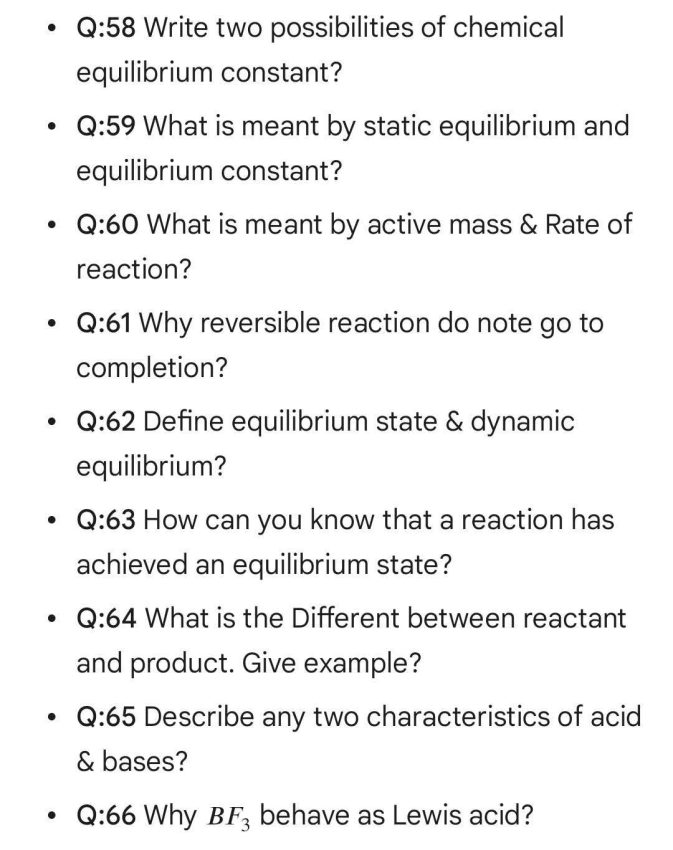 Chemistry Class 10 Guess Paper For Annual Exams 2026 Matric Model Papers 