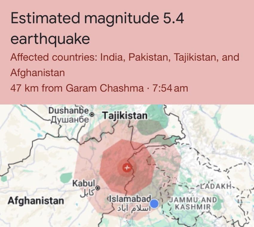 Islamabad Earthquake Today Sparks Panic As Strong Tremors Shake Kp 