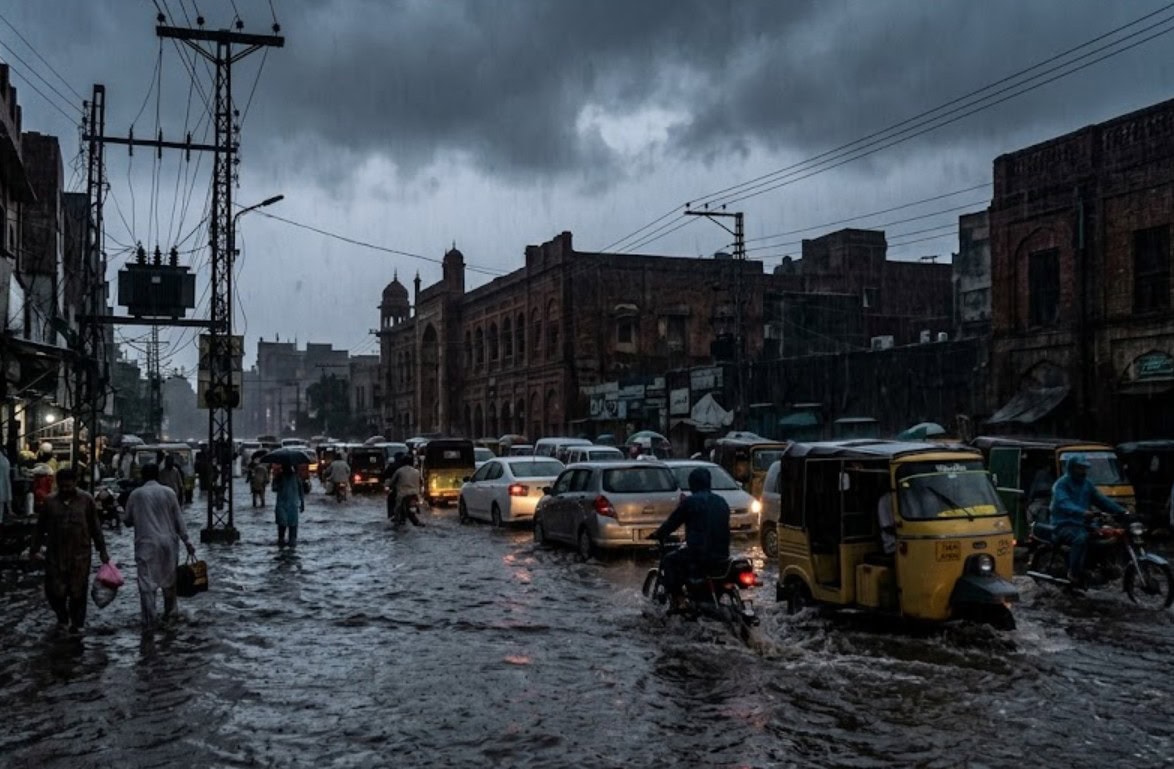 Lahore reels under Heavy Rain, faces Waterlogging, Power Outages
