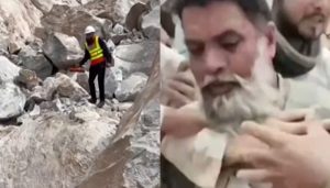 Miracle In Mardan Laborer Rescued Alive After 17 Days In Marble Mine