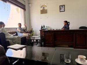 Mohtasib Official Luawms Registrar Discuss Resolution Of Employee Benefit Cases