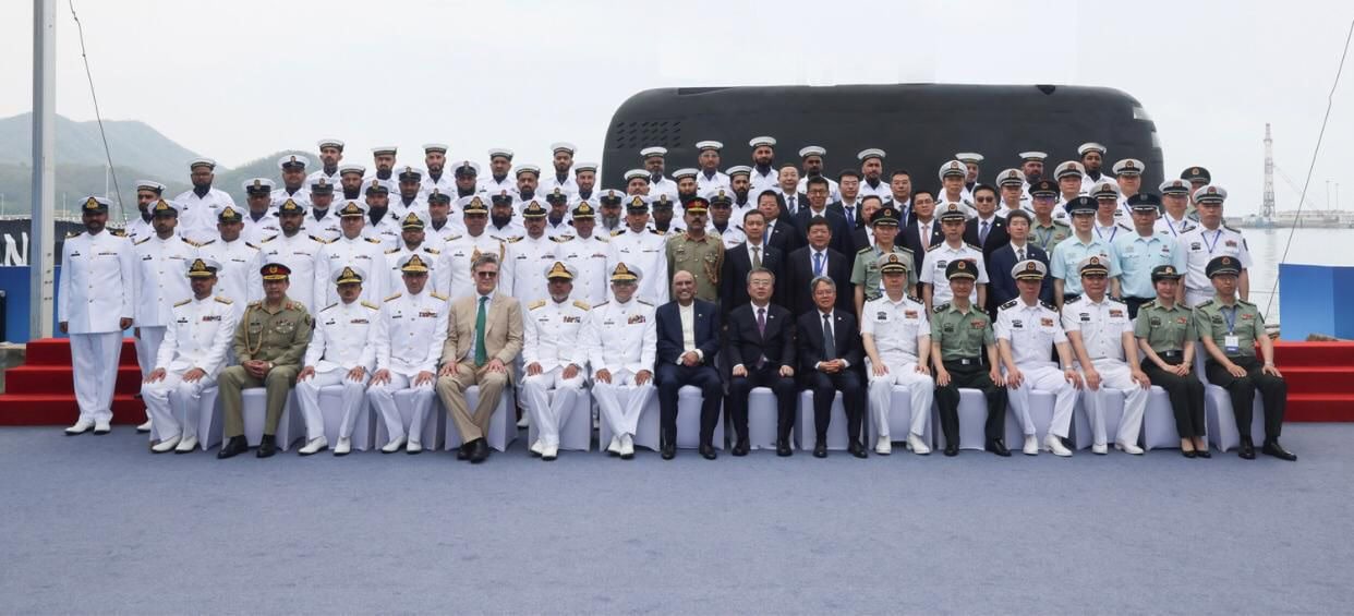 Pakistan Navy welcomes first China-designed HANGOR class submarine