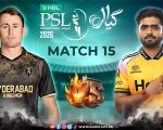 Psl 2026 Hyderabad Kingsmen Take On Peshawar Zalmi In Karachi Today