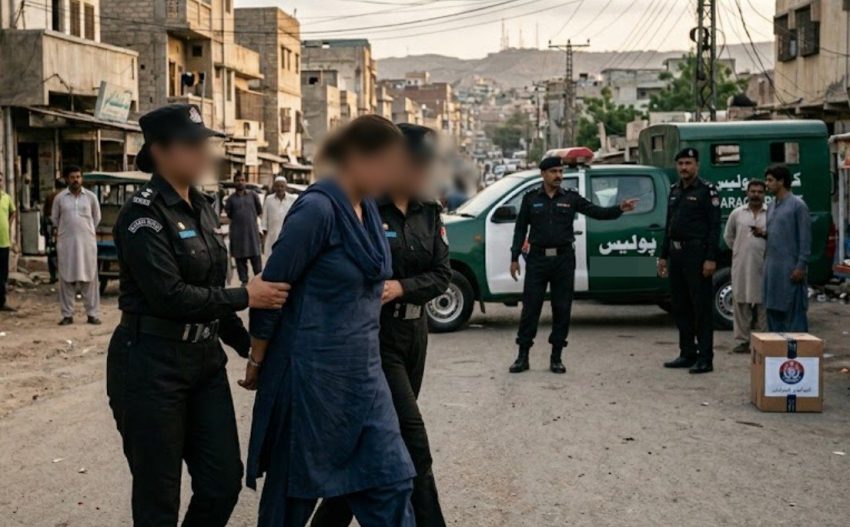 After Anmol Pinky Another Notorious Drug Dealer Ambreen Guddi Arrested From Hyderabad