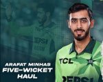 Arafat Minhas Carves Name Into History Books With 5 Wicket Haul In Australia Odi