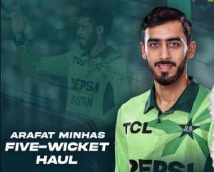 Arafat Minhas Carves Name Into History Books With 5 Wicket Haul In Australia Odi