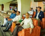 Bangladesh Acting President Ex Information Secy Watch Cricket Match At Dhaka Stadium