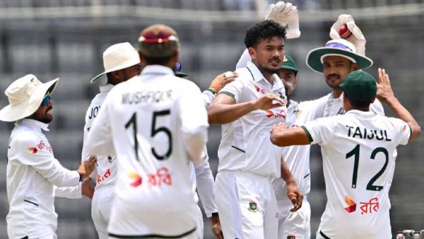 Bangladesh defeat Pakistan by 104 runs in Dhaka Test
