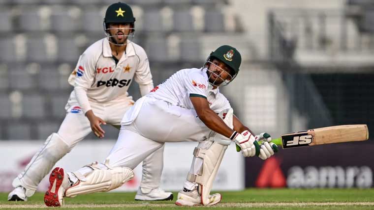 Bangladesh Set Pakistan 437 Run Target After Dominant Control In Sylhet Test