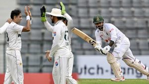 Bangladesh Take 156 Run Lead Over Pakistan At Stumps On Day 2 In Sylhet Test