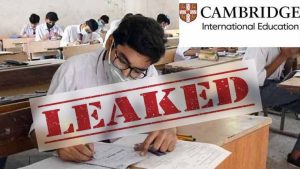 Cambridge Postpones As Level Maths Exam In Pakistan After Paper Leak Scandal
