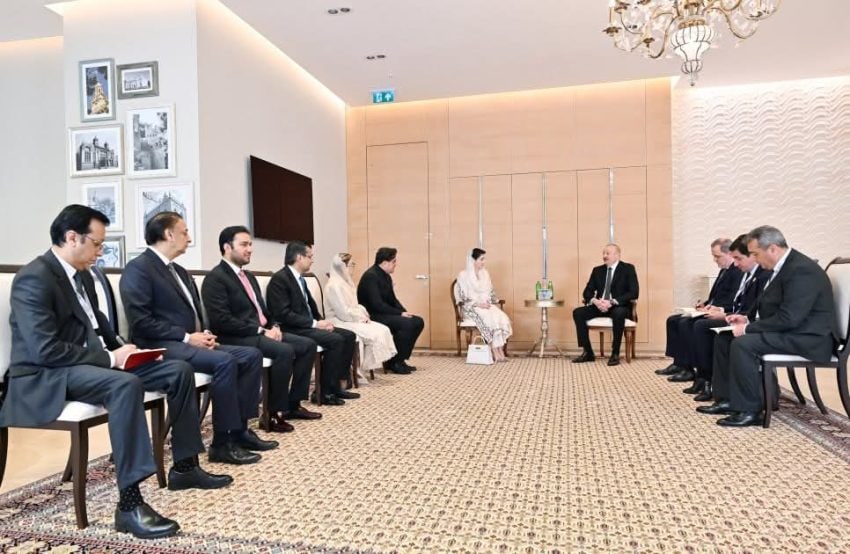 Cm Maryam Nawaz Calls On President Ilham Aliyev During Azerbaijan Visit 