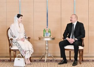 Cm Maryam Nawaz Calls On President Ilham Aliyev During Azerbaijan Visit