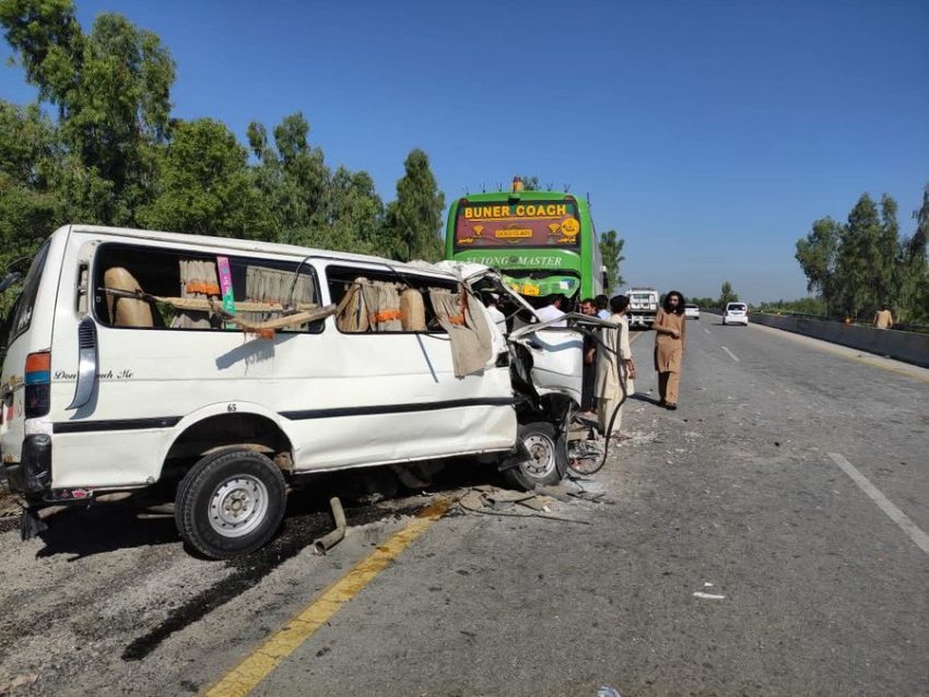 Deadly Crash On Swat Expressway Near Ismaila Leaves 16 Dead Several Injured