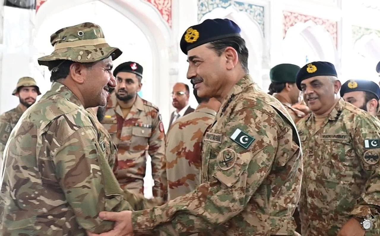 Field Marshal Asim Munir spent the Eid day with the soldiers…..